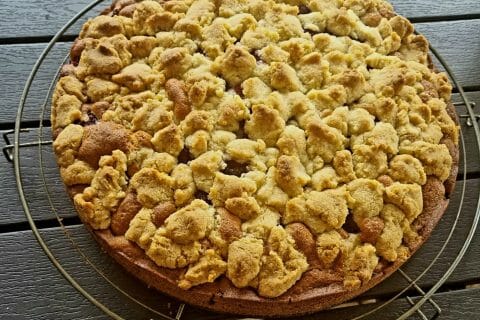 Cliquez pour zoomer ! Crumb cake framboises Thermomix par karo_16