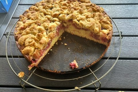 Cliquez pour zoomer ! Crumb cake framboises Thermomix par karo_16