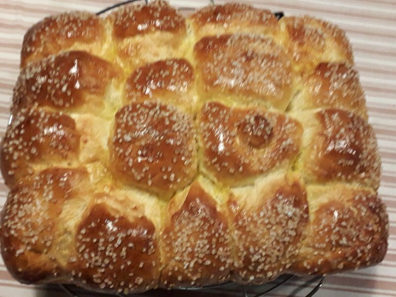 Cliquez pour zoomer ! Brioche Buchty Thermomix par Dans la cuisine de Manou