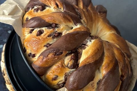 Cliquez pour zoomer ! Brioche marbrée Thermomix par agathe_138
