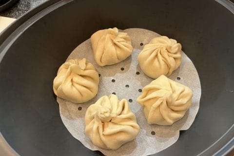 Cliquez pour zoomer ! Wang mandu – petits pains farcis à la vapeur Thermomix par ZEnathy