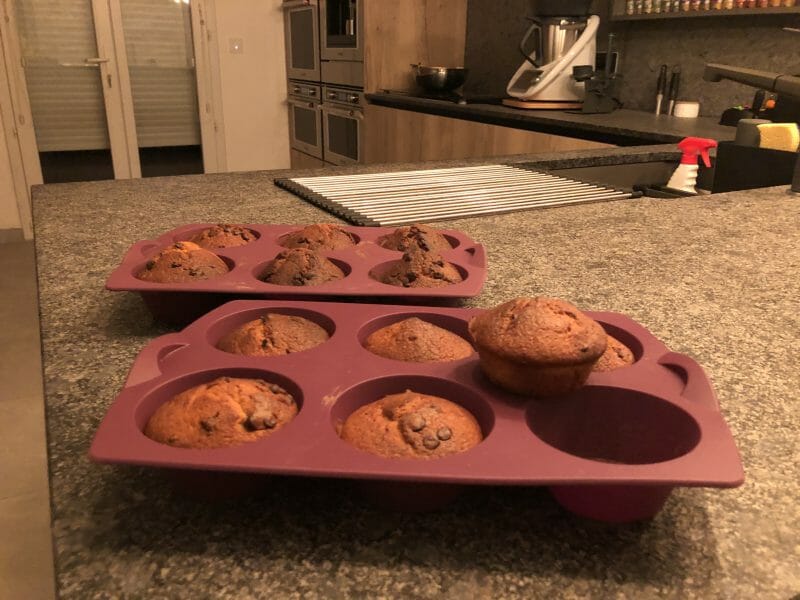 Cliquez pour zoomer ! Cake banane et pépites de chocolat Thermomix par ZEnathy