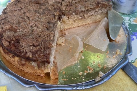 Cliquez pour zoomer ! Tarte aux pommes façon crumble Thermomix par ZEnathy