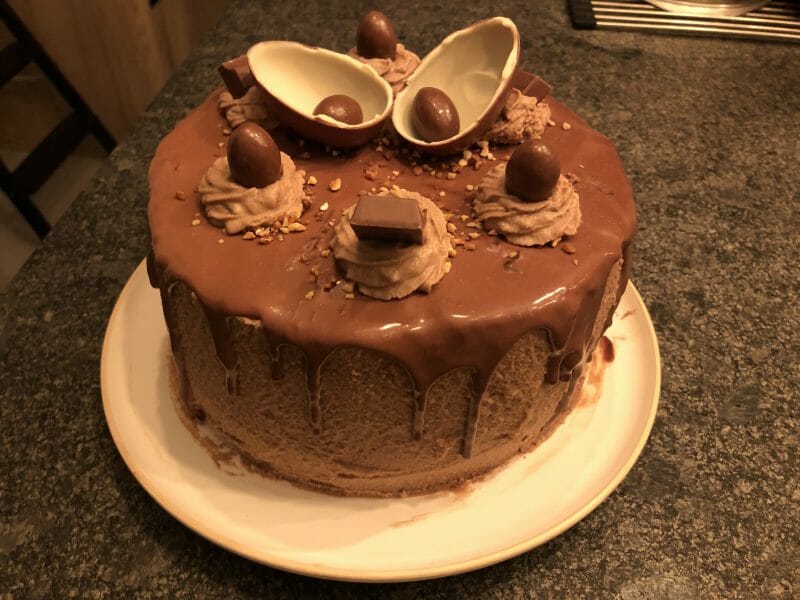 Cliquez pour zoomer ! Layer cake Kinder Bueno Thermomix par ZEnathy