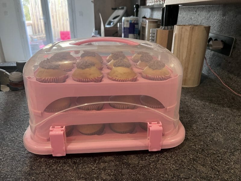 Cliquez pour zoomer ! Cupcakes au nutella Thermomix par ZEnathy