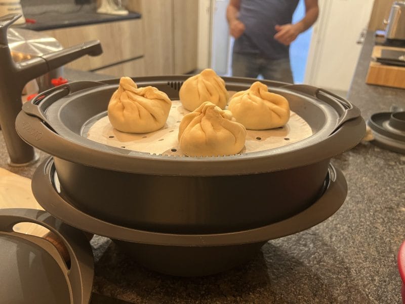 Cliquez pour zoomer ! Wang mandu – petits pains farcis à la vapeur Thermomix par ZEnathy