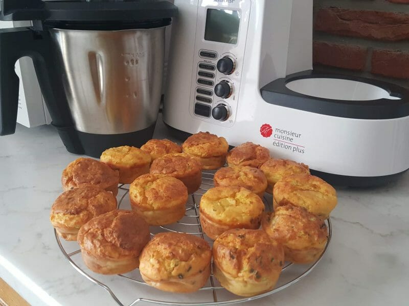 Cliquez pour zoomer ! Bouchées courgettes mozzarella Thermomix par auxence15