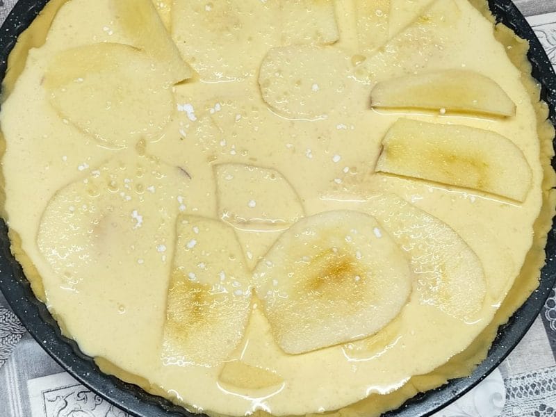 Cliquez pour zoomer ! Tarte normande aux pommes Thermomix par steph_218