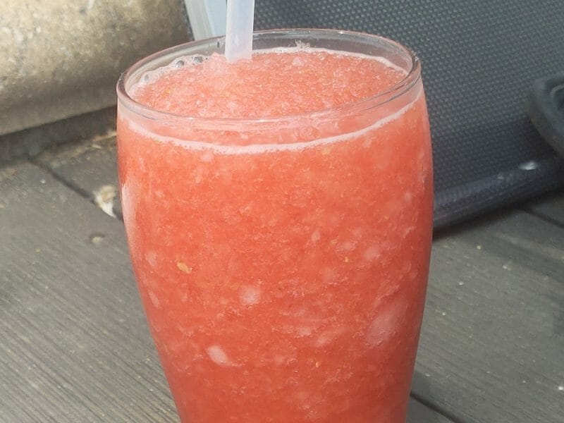 Cliquez pour zoomer ! Granité de pastèque Thermomix par gergere