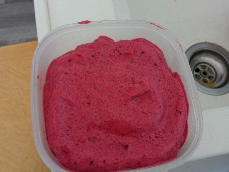 Cliquez pour zoomer ! Sorbet aux fruits rouges Thermomix par Kerdi2995
