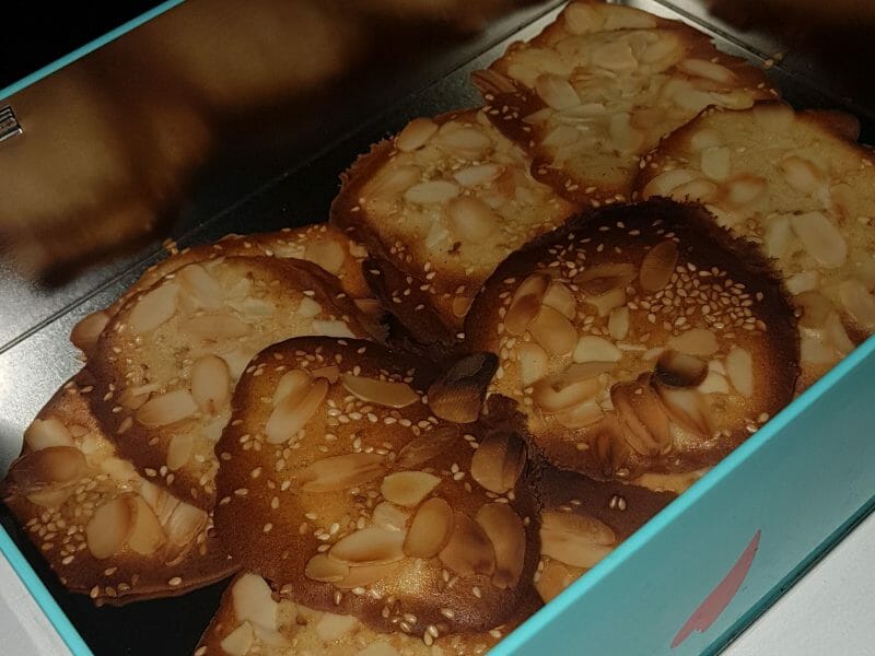 Cliquez pour zoomer ! Tuiles aux amandes Thermomix par Momobouclette