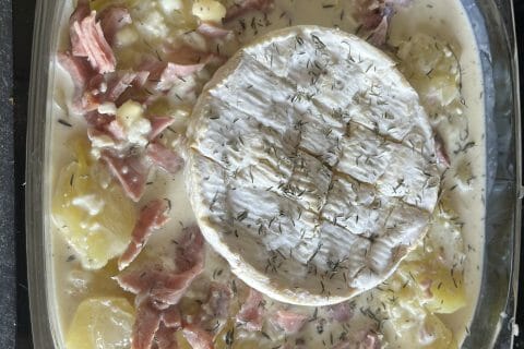 Cliquez pour zoomer ! Gratin de pommes de terre à la normande Thermomix par vivi62290