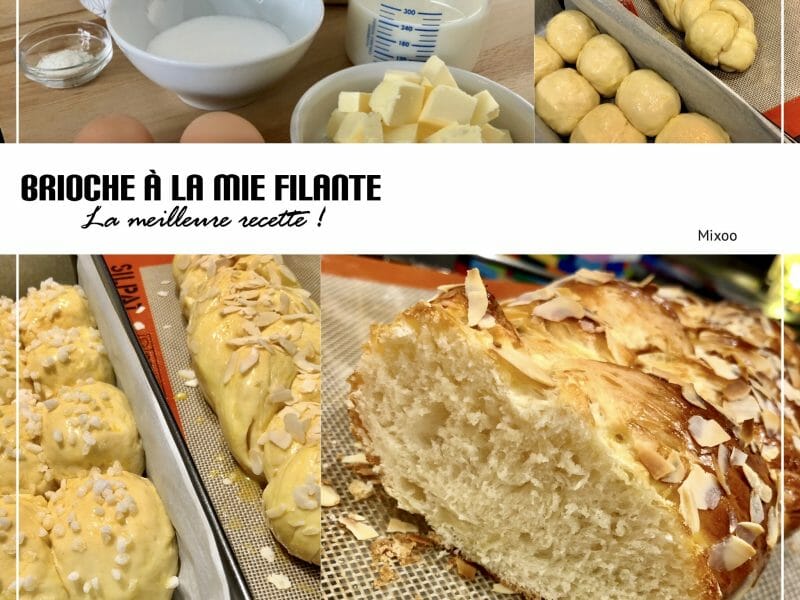 Cliquez pour zoomer ! Brioche tressée à la mie filante Thermomix par mamanchoo