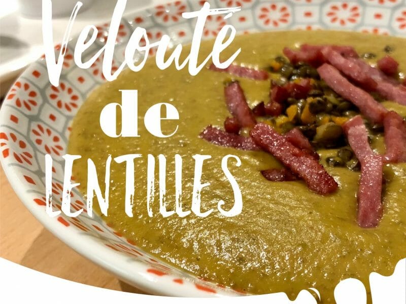 Cliquez pour zoomer ! Velouté de lentilles vertes Thermomix par mamanchoo