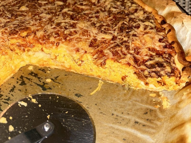 Cliquez pour zoomer ! Quiche fenouil, chèvre et chorizo Thermomix par queenstone