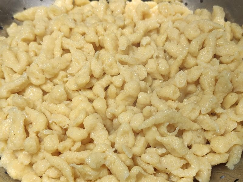 Cliquez pour zoomer ! Spaetzle Thermomix par laeti68440
