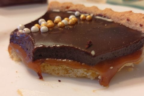 Cliquez pour zoomer ! Tartelettes chocolat et caramel beurre salé Thermomix par laeti68440