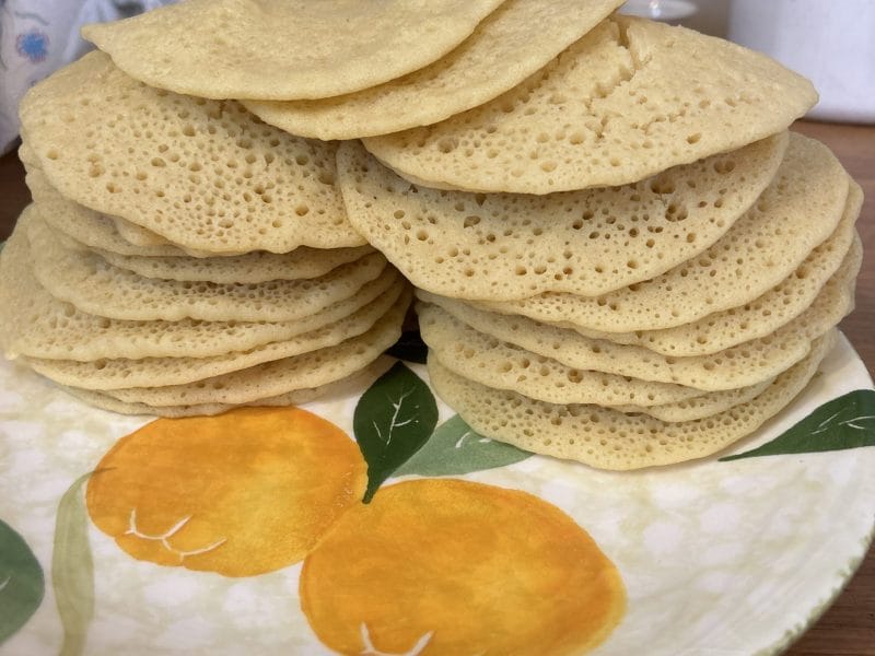 Cliquez pour zoomer ! Baghrir – Crêpes mille trous Thermomix par rsalem