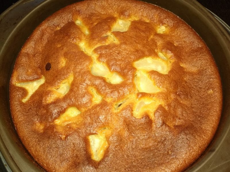 Cliquez pour zoomer ! Gâteau des femmes pressées poires et chocolat Thermomix par Cilvy