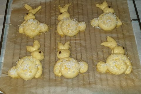 Cliquez pour zoomer ! Brioches lapin de Pâques Thermomix par Ccelline