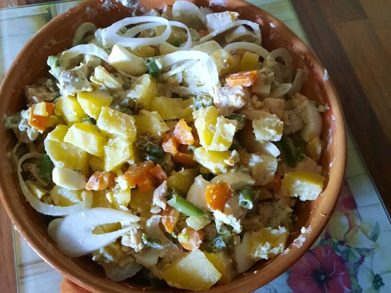 Cliquez pour zoomer ! Salade russe Thermomix par barmar83