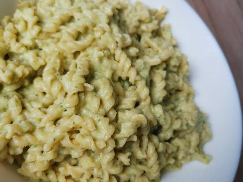 Cliquez pour zoomer ! Farfalle à la crème de courgettes Thermomix par celia_269
