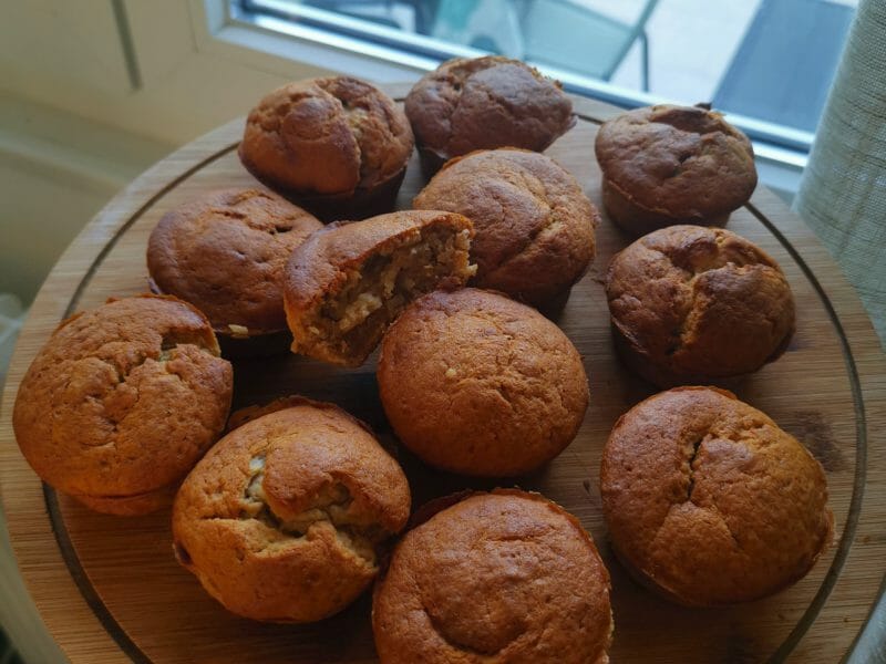 Cliquez pour zoomer ! Muffins à la banane Thermomix par celia_269