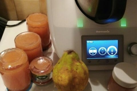 Cliquez pour zoomer ! Confiture de coings au Thermomix