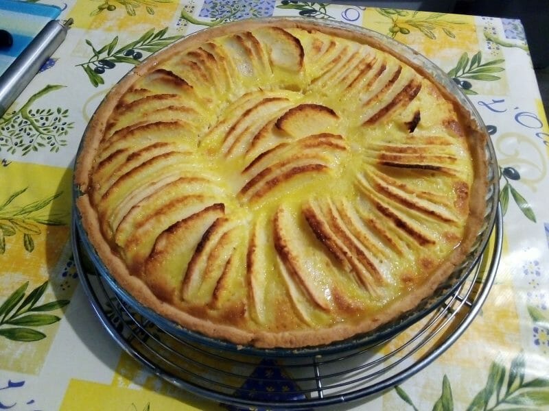 Cliquez pour zoomer ! Tarte normande aux pommes Thermomix par Jappy
