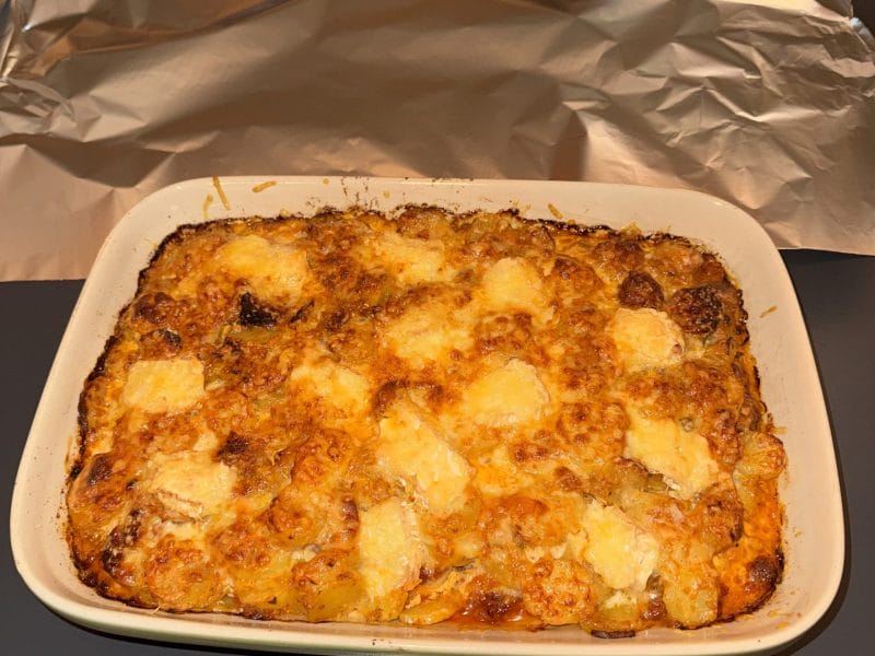 Cliquez pour zoomer ! Gratin de pommes de terre au chorizo Thermomix par margaux_292