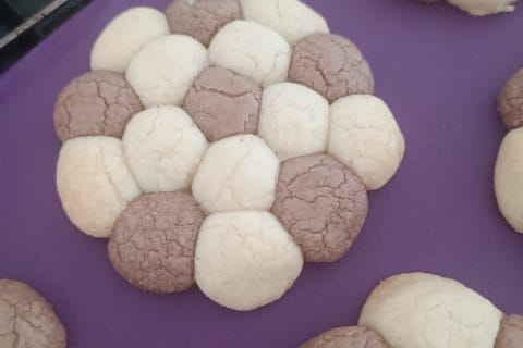 Cliquez pour zoomer ! Biscuits ballon de foot Thermomix par lilounalohan