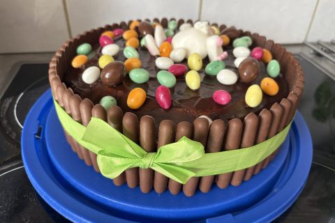Cliquez pour zoomer ! Gâteau lapin de Pâques Thermomix par sev67340