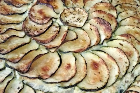 Cliquez pour zoomer ! Tarte aux courgettes et au pesto Thermomix par ouahi68