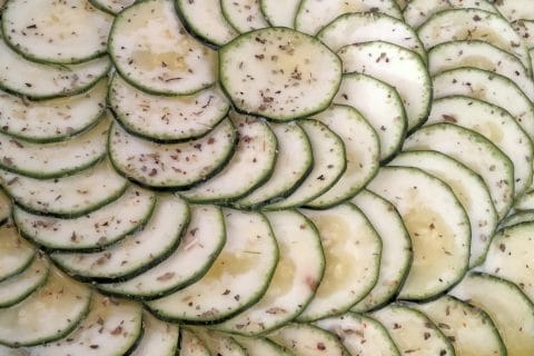 Cliquez pour zoomer ! Tarte aux courgettes et au pesto Thermomix par ouahi68