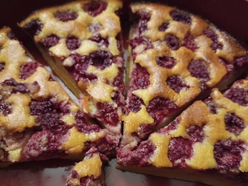 Cliquez pour zoomer ! Clafoutis aux mûres sauvages Thermomix par hevavi
