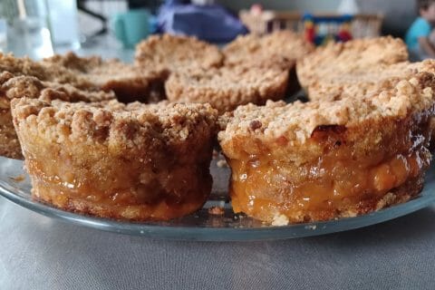 Cliquez pour zoomer ! Crumble aux abricots Thermomix par hevavi