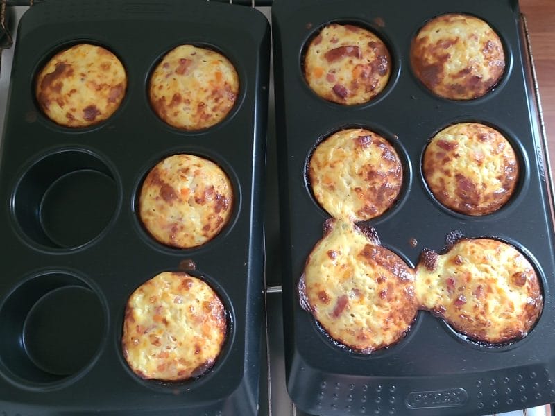 Cliquez pour zoomer ! Bouchées brocoli lardons Thermomix par lowpow13