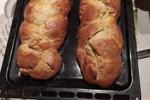Cliquez pour zoomer ! Brioche tressée à la mie filante Thermomix par phanou76
