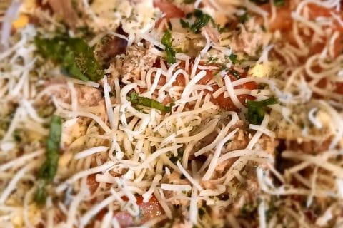 Cliquez pour zoomer ! Tarte au thon, tomate et moutarde Thermomix par Tatine74