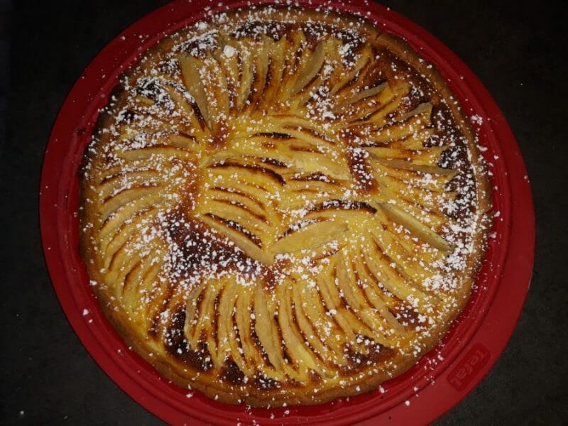 Cliquez pour zoomer ! Tarte normande aux pommes Thermomix par Tatine74