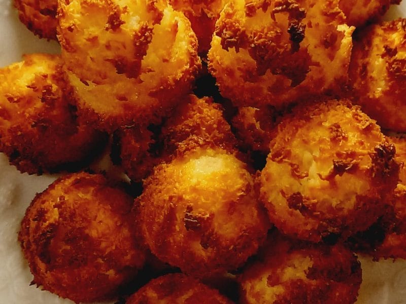 Cliquez pour zoomer ! Rocher coco – Congolais Thermomix par Tatine74