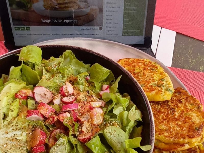 Cliquez pour zoomer ! Beignets de légumes Thermomix par Tatine74