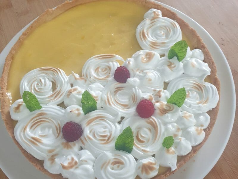 Cliquez pour zoomer ! Tarte au citron Thermomix par misssissi