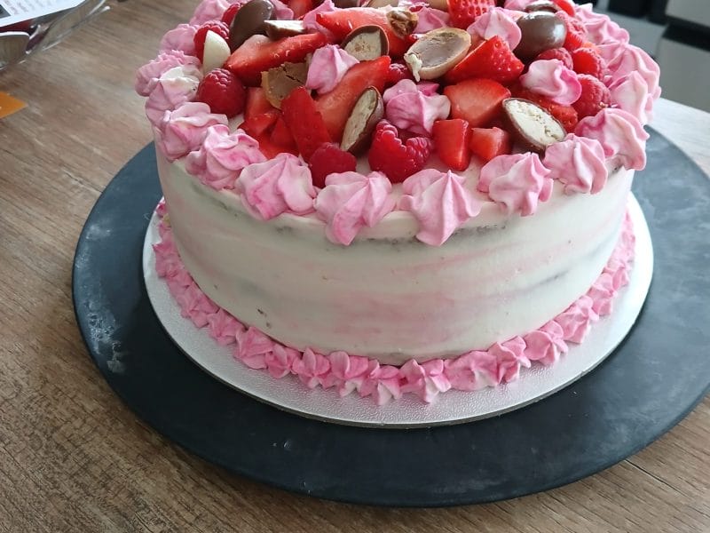 Cliquez pour zoomer ! Layer cake Kinder Bueno Thermomix par flo