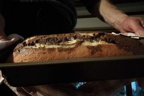 Cliquez pour zoomer ! Marbré au chocolat Thermomix par Pepette62