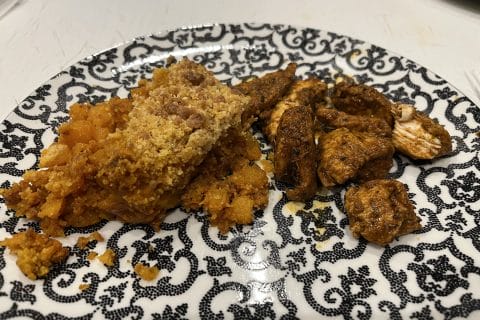 Cliquez pour zoomer ! Crumble de butternut au chorizo Thermomix par David