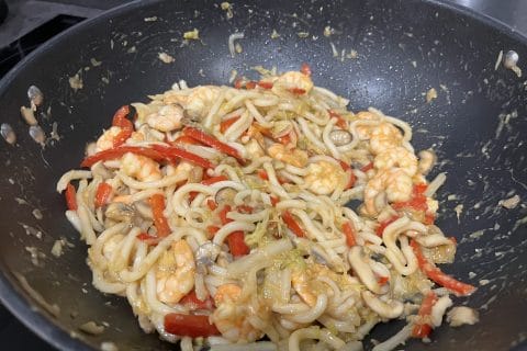 Cliquez pour zoomer ! Nouilles udon miso Thermomix par David