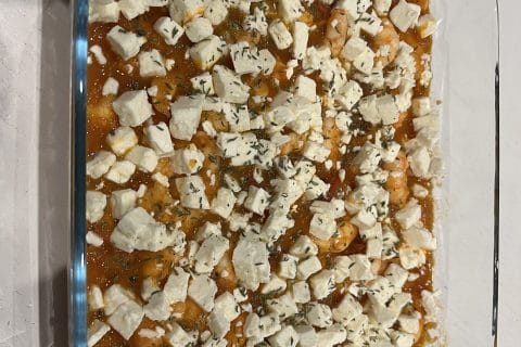 Cliquez pour zoomer ! Crevettes à la grecque Thermomix par David