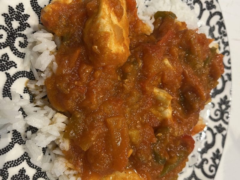 Cliquez pour zoomer ! Escalopes de poulet basquaise Thermomix par David