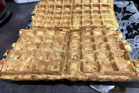 Cliquez pour zoomer ! Gaufres courgettes Thermomix par David